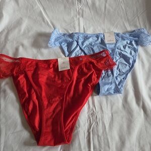 Auden Lace Accent Bikini New